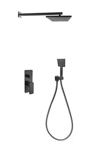 SISTEMA DUCHE EMBUTIR C/ 2 VIAS QUAD. PR PAREDE FATTINI